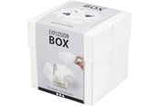 Harrastustarvikkeet - Creativ Company Explosion box - White - 25379