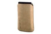 Puhelin - Kannet ja kotelot - Hama Samsonite Toledo Leather Sleeve Beige iPhone 3 & 4/4s - 106521