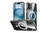 Puhelin - Kannet ja kotelot - ESR Classic Hybrid (HaloLock) case with stand for iPhone 16 Plus (transparent) - 1A7480102