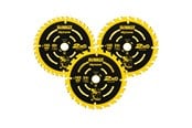 Pyörösahat - Dewalt DT10397-QZ Extreme blade (230V) 165 x 20 3-pack ass. - DT10397-QZ