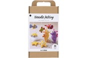 Askartelu- ja taidetarvikkeet - Creativ Company Craft Kit Needle Felting - Animals in Water - 977550