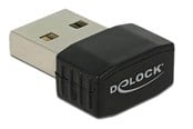 Verkkokortit (verkkosovittimet, tulostuspalvelimet jne.) - DeLOCK USB 2.0 Dual Band WLAN ac/a/b/g/n Nano Stick - 12461