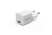 Puhelin - Adapterit & Laturit - Hama Fast Charger USB-C Super-Mini Charger PD 20W White - 00201980