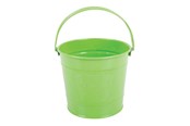 Ulkoleikit - Bigjigs Green Metal Bucket - BJ295