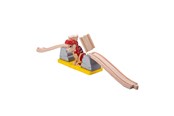 Puulelut - Bigjigs Wooden Rail Cracking Bridge T-Rex Dino 7pcs. - BJT278