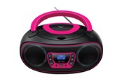 CD-soitin - DENVER TDB-212P - Pink – DAB+ Boombox with Bluetooth & CD Player - Pink - TDB-212P