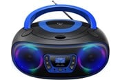 CD-soitin - DENVER TDB-212BU - Blue – DAB+ Boombox with Bluetooth & CD Player - TDB-212BU
