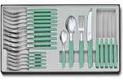 Kattaus - Victorinox Swiss Modern Cutlery Set 24 pcs. mint green - 6.9096.11W41.24