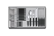 Kattaus - Victorinox Swiss Modern Cutlery Set 24 pcs. black - 6.9093.11W.24