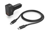 Puhelin - Adapterit & Laturit - Hama Universal USB-C Car Notebook Power Supply Unit 65W PD - 00200018