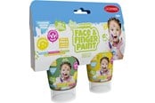 Luovat leikit - Boti Natural Face & Fingerpaint Tube - Green and Yellow 2x65ml - 38553