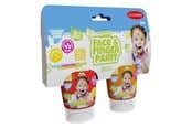 Luovat leikit - Boti Natural Face & Fingerpaint Tube - Red and Orange 2x65ml - 38554