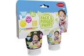 Luovat leikit - Boti Natural Face & Fingerpaint Tube - Black and White 2x65ml - 38555