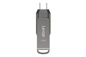 USB-tikku - Lexar JumpDrive Dual Drive D400 - 64GB - USB-tikku - LJDD400064G-BNQNG