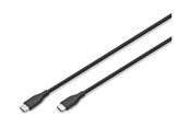 USB kaapelit - DIGITUS - USB-C cable - 24 pin USB-C to 24 pin USB-C - 50 cm - AK-300341-005-S