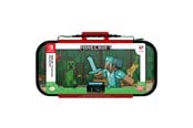 Pelit - lisävarusteet - PDP Travel Case Plus GLOW - Minecraft Forest Battle - Miscellaneous Bag - Nintendo Switch - 0708056073268
