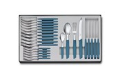 Kattaus - Victorinox Swiss Modern Cutlery Set 24 pcs. Blue - V-6.90 96.11W2.24