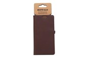 Puhelin - Kannet ja kotelot - Buffalo Wallet Leather for Samsung Galaxy S20 Ultra - Brown - 590028
