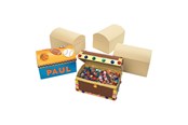 Rakennussarjat - Colorations - Decorate your own Treasure Chest Set of 12 - TRESUR