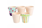 Luovat leikit - Colorations - Decorate your own Flowerpot Ceramic. Set of 12 - CHLILPOT