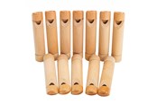 Rakennussarjat - Colorations Decorate your own Wooden Sliding Whistle 12pcs - SLIDEWSL