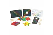 Luovat leikit - Colorations - Scratch Art with Design Classroom Set 166 pcs. - CHARTMAG