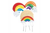 Luovat leikit - Colorations - Make and Decorate your own Wind Chimes Set of 12 - CHCHIMES