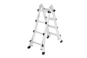 Työkalut - Home>it Telescopic/Wiener ladder 404cm 150kg load - Aluminium - 58708