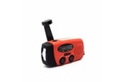 DAB, Verkko- & Kelloradiot - DENVER SCR-2005 - Emergency Radio - Solar - Dynamo - 2000 mAh Powerbank - FM - SCR-2005
