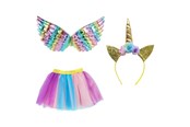Pienet lahjat lapsille - Dream Horse - Unicorn Dress Up Set with Wings - 12148A