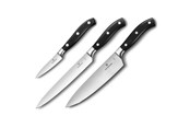 Keittiövälineet - Victorinox Grand Maitre Professional Forged Chef Knife Set 3 Piece - V-7.72 43.3