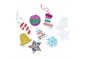 Luovat leikit - Colorations Decorate your own Christmas pendants Set of 48 pieces - CHHOLIDA