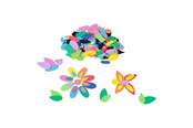 Luovat leikit - Colorations - Self-adhesive Foam Figures Stickers 1000pcs. - CHPSHAPE
