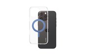 Puhelin - Kannet ja kotelot - CARE by PanzerGlass Feature Case Transparent w. Blue Kickstand & MagSafe iPhone 16 Pro Max - PANZER1319