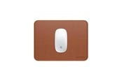 Lisävarusteet hiirelle ja näppäimistölle - Satechi Vegan-Leather Premium Mousepad - Brown - ST-LMPN