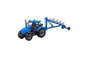 Leluautot - Cavallino Toys - Cavallino Tractor with Plow Blue Scale 1:32 - 1264FM04