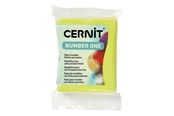 Rakennussarjat - Creativ Company Cernit Modeling Clay Lime Green 56 grams - 78026
