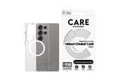 Puhelin - Kannet ja kotelot - CARE by PanzerGlass Flagship Case Transparent Urban Combat w. White QI Compatible Samsung Galaxy S25 Ultra - CRRFUWQG38488