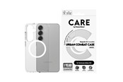 Puhelin - Kannet ja kotelot - CARE by PanzerGlass Flagship Case Transparent Urban Combat w. White QI Compatible Samsung Galaxy S25 - CRRFUWQG38388