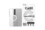 Puhelin - Kannet ja kotelot - CARE by PanzerGlass Flagship Case Transparent Urban Combat w. White QI Compatible Samsung Galaxy S25+ - CRRFUWQG37942