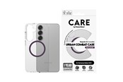 Puhelin - Kannet ja kotelot - CARE by PanzerGlass Flagship Case Transparent Urban Combat w. Plum Purple QI Compatible Samsung Galaxy S25+ - CRRFUTCG37942
