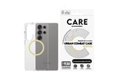 Puhelin - Kannet ja kotelot - CARE by PanzerGlass Flagship Case Transparent Urban Combat w. Chardonnay QI Compatible Samsung Galaxy S25 Ultra - CRRFUOCG38488