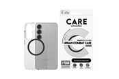 Puhelin - Kannet ja kotelot - CARE by PanzerGlass Flagship Case Transparent Urban Combat w. Black QI Compatible Samsung Galaxy S25 - CRRFUBQG38388