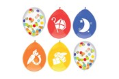Lelut - Haza Witbaard - Balloon mix Saint Nicholas 6 pcs. - 447735
