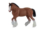 Hahmot - Mojo - Horse World Brown Clydesdale Horse - 381084 - 381084
