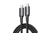 USB kaapelit - UGREEN USB-C <-> USB-C - 1m - Harmaa - 15373-UG