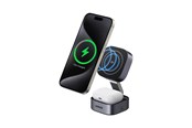 Puhelin - Adapterit & Laturit - UGREEN 2-in-1 Qi2 Magnetic Foldable Charging Station (No AC Adapter) - 35316-UG