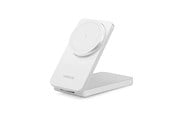 Puhelin - Adapterit & Laturit - UGREEN Qi2 15w 2-In-1 Wireless Charger Magsafe Fast Charging Station White - 45057-UG