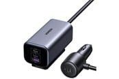 Puhelin - Adapterit & Laturit - UGREEN 150w 4-Port Gan Fast Car Charger - 35571-UG