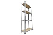 Työkalupakit & Säilytysjärjestelmät - Home>it Steel rack 4 shelves 50 kg - 58513